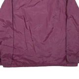 SEARS Womens Coach Jacket Purple Nylon 90s XL