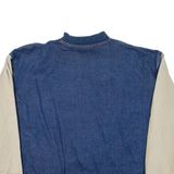 THREE RIVERS Green Bay Mens Bomber Jacket Blue USA XL