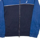 NAUTICA Mens Jacket Blue Colourblock L