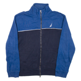 NAUTICA Mens Jacket Blue Colourblock L