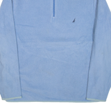 NAUTICA Mens Fleece Jacket Blue M