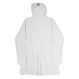 HELLY HANSEN Womens Rain Coat Grey Hooded XS