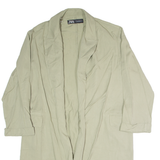ZARA Womens Overcoat Jacket Green M