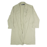ZARA Womens Overcoat Jacket Green M