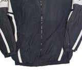 STARTER Mens Track Jacket Black Nylon 2XL