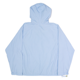 REEBOK Womens Anorak Jacket Blue Hooded UK 12