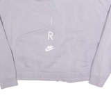NIKE Womens Fleece Jacket Grey S