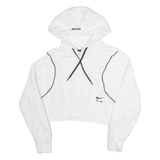 NIKE Womens Fleece Jacket White M