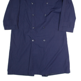 TOGETHER Mens Overcoat Coat Blue M