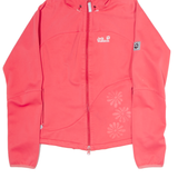 JACK WOLFSKIN Mens Jacket Pink Hooded M