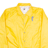 LE PETIT JEAN Mens Rain Jacket Yellow 2XL