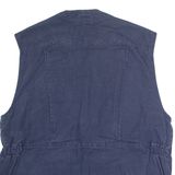 Mens Workwear Gilet Blue M