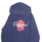 CANTERBURY Womens Blue Hoodie S