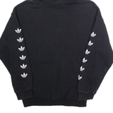 ADIDAS Womens Black Hoodie XS