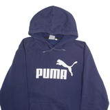 PUMA Mens Blue Hoodie L