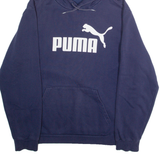 PUMA Mens Blue Hoodie L