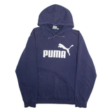 PUMA Mens Blue Hoodie L
