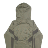ADIDAS Mens Green Hoodie XS
