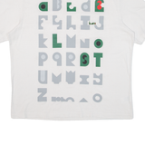 LACOSTE Womens T-Shirt White 2XL