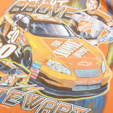 CHASE AUTHENTICS Nascar Tony Stewart Mens T-Shirt Orange USA L