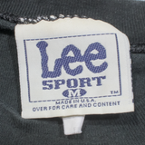 LEE SPORT Kansas City Chiefs Mens T-Shirt Black 90s USA M