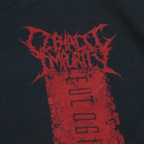 GILDAN Mens Band T-Shirt Black XL