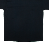GILDAN Mens Band T-Shirt Black XL