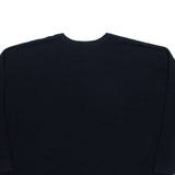 DKNY Star Womens Patterned Jumper Blue V-Neck Tight Knit L