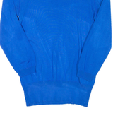 REISS Womens Jumper Blue Tight Knit 3/4 Sleeve M