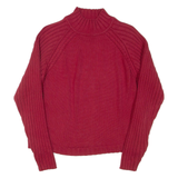 PENDLETON Womens Jumper Red High Neck Tight Knit L