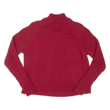 PENDLETON Womens Jumper Red High Neck Tight Knit L