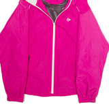 DUNLOP Womens Rain Jacket Pink Hooded S
