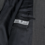 PIERRE BALMAIN Mens Blazer Jacket Grey Wool XL