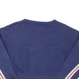 CHAMPION Cropped Womens Sweatshirt Blue M