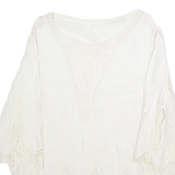 Womens Blouse Cream L