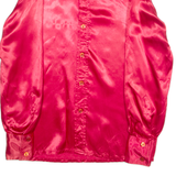 HARRY KIRG Womens Shirt Red Collared Long Sleeve L