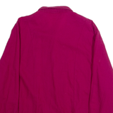 MARIETTE Womens Shirt Purple Collared Long Sleeve L