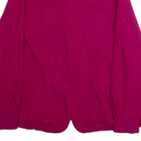 MARIETTE Womens Shirt Purple Collared Long Sleeve L