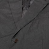 CANALI Mens Blazer Jacket Brown Knit Wool XL