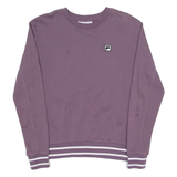 FILA Womens Sweatshirt Purple S