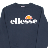 ELLESSE Womens Sweatshirt Blue UK 8