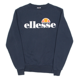 ELLESSE Womens Sweatshirt Blue UK 8