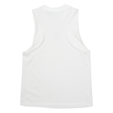 ADIDAS ORIGINALS Womens Vest White Sleeveless Crew Neck UK 8