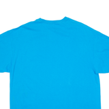 GILDAN Mens T-Shirt Blue Crew Neck XL