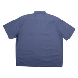 DICKIES Mike 252-Q Mens Worker Shirt Blue 2XL