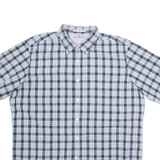 NAUTICA Mens Shirt Blue Check XL