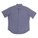 NAUTICA Mens Shirt Blue Check XL