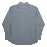 NAUTICA Mens Shirt Green Check Long Sleeve L