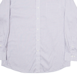 LAUREN RALPH LAUREN Slim Fit Womens Shirt Grey Check Long Sleeve L