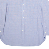 POLO RALPH LAUREN Mens Shirt Blue Check Long Sleeve L
